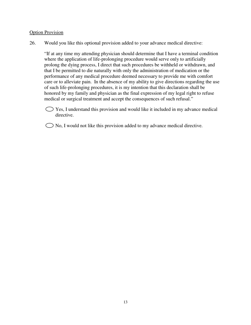 Veterans Legal Services Clinic Intake Form - Virginia, Page 13