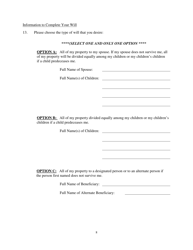 Veterans Legal Services Clinic Intake Form - Virginia, Page 8