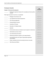 File System Checklist - Award Conditions and Executing Grant Agreements - Vermont, Page 11