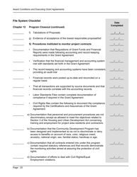 File System Checklist - Award Conditions and Executing Grant Agreements - Vermont, Page 16
