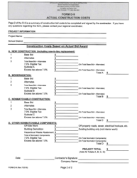 Form D-9 Application for Authorization to Sign Contracts - Washington, Page 2