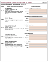 Form 104B Building Move Authorization - City of Berkeley, California, Page 4