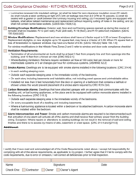 Form 162 Code Compliance Checklist - Kitchens - City of Berkeley, California, Page 2