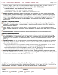 Form 166 Code Compliance Checklist - Solar Photovoltaic - City of Berkeley, California, Page 3