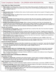 Form 165 Code Compliance Checklist - Calgreen Non-residential - City of Berkeley, California, Page 3