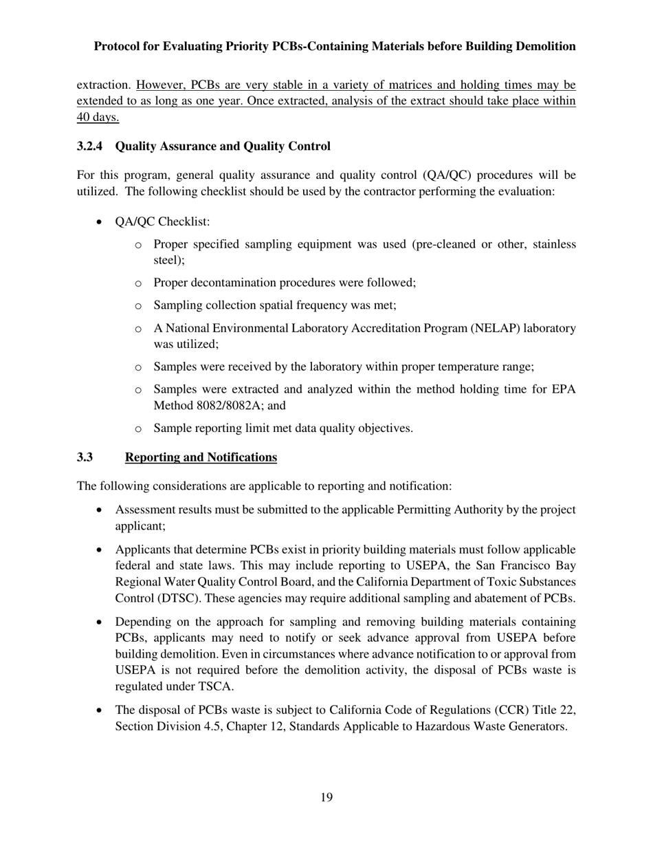 Pcbs Screening Assessment Form - City of San Mateo, California, Page 10