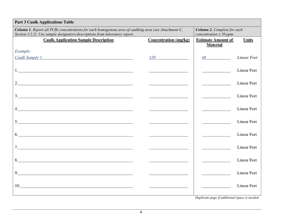 Pcbs Screening Assessment Form - City of San Mateo, California, Page 4
