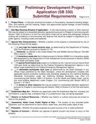 Preliminary Development Project Application (Sb 330) Submittal Requirements - City of Berkeley, California, Page 2