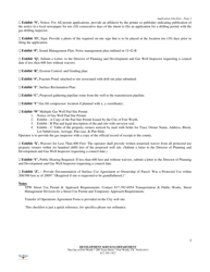 Application Checklist for Gas Well Permit - City of Fort Worth, Texas, Page 2