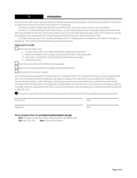 Form HCA13-0017 Attestation for Collaborative Care Model (Cocm) - Washington, Page 2