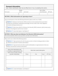 Form HCA60-0018 Consent to Coordinate Care and Treatment - Washington, Page 2