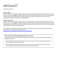 Form HCA13-866 Diabetic Limitation Extension Request - Washington, Page 2