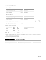 Form HCA13-0062 Elapegademase-Lvlr (Revcovi) Authorization Request - Washington, Page 2