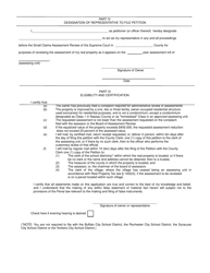 Form RPTL730-A (UCS900) Petition Small Claims Assessment Review in Counties Outside New York City - New York, Page 4