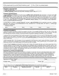 Application to Amend the Zoning Ordinance/Site Plan - City of Fort Worth, Texas, Page 4