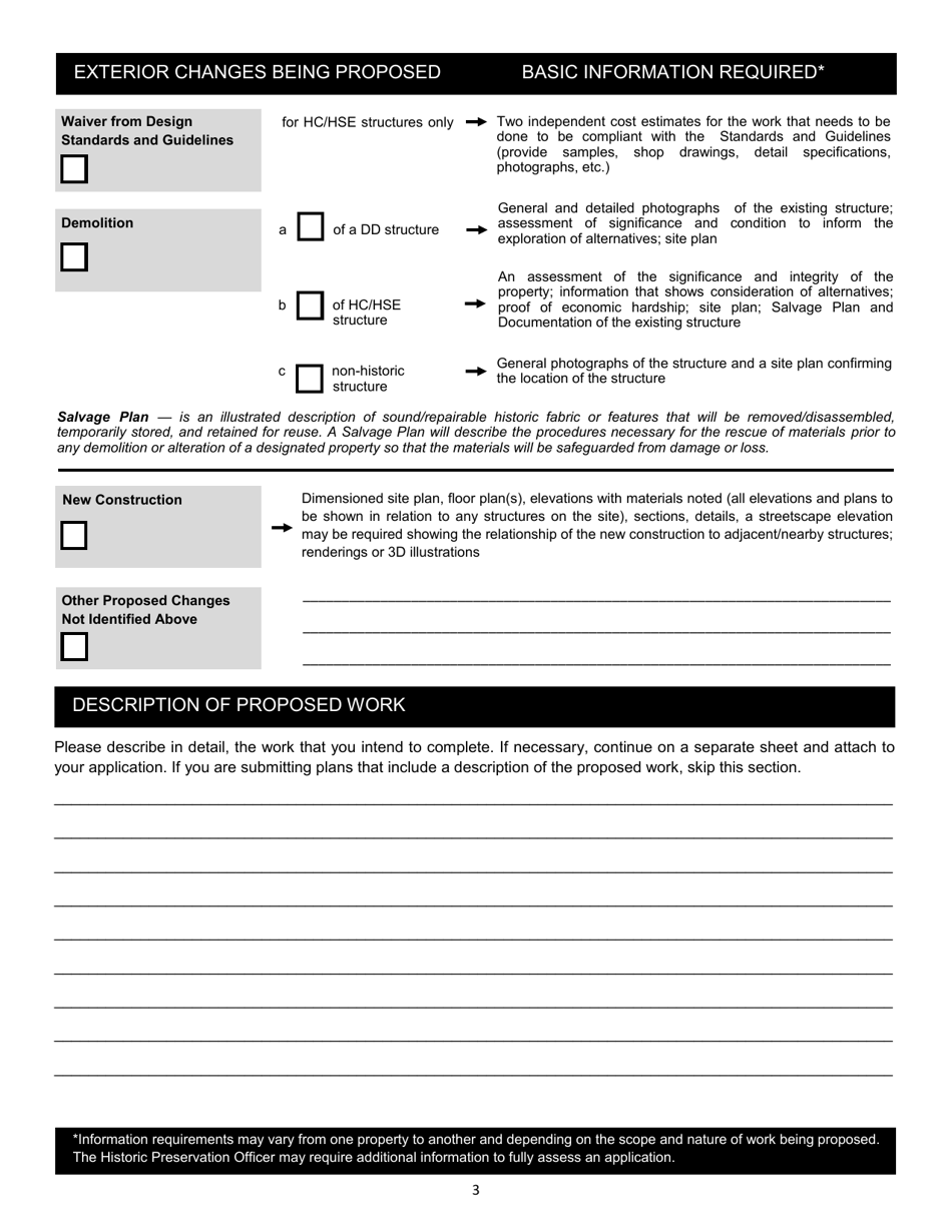 Certificate of Appropriateness - Historic and Cultural Landmarks Commission - City of Fort Worth, Texas, Page 3