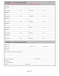 Outdoor Events Application - City of Fort Worth, Texas, Page 2
