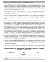 Outdoor Events Application - City of Fort Worth, Texas, Page 3