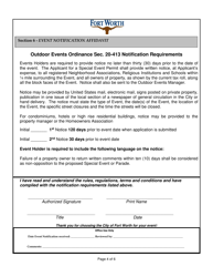 Outdoor Events Application - City of Fort Worth, Texas, Page 4