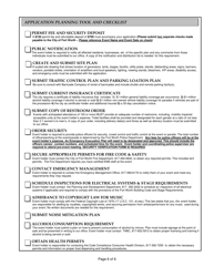 Outdoor Events Application - City of Fort Worth, Texas, Page 6