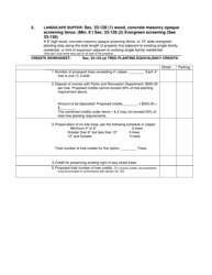 Landscape Analysis Form - City of Houston, Texas, Page 3