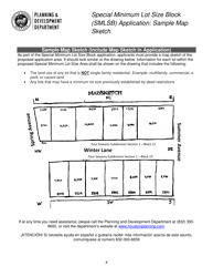 Special Minimum Lot Size Block (Smlsb) Application - City of Houston, Texas, Page 8
