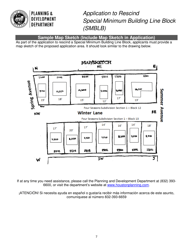 Application to Rescind Special Minimum Building Line Block (Smblb) - City of Houston, Texas, Page 7