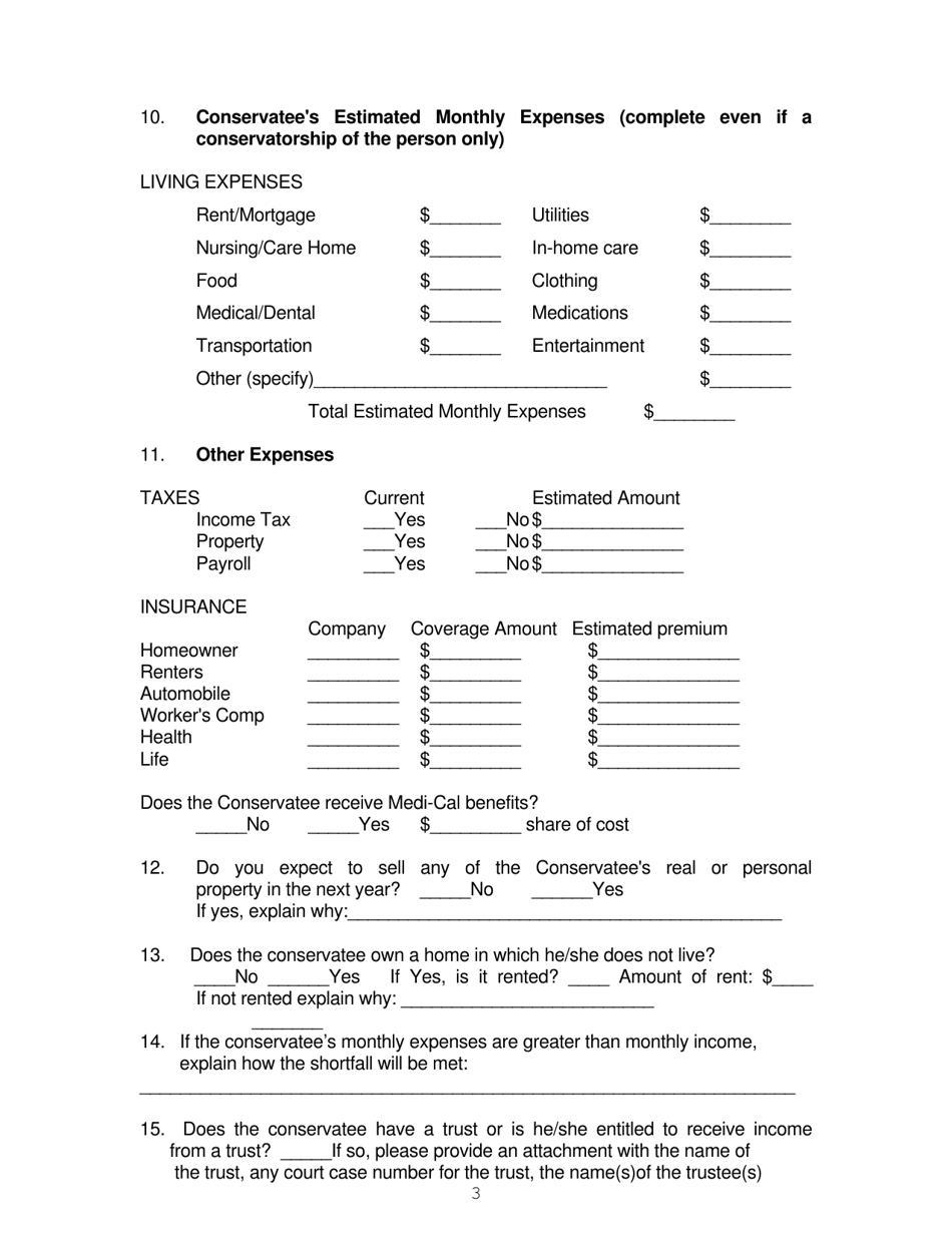 Conservatorship General Plan - County of Alameda, California, Page 3