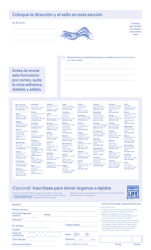 Formulario De Registro De Votantes Del Estado De Nueva York - New York (Spanish), Page 2