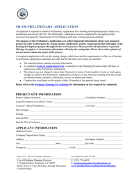 Sb-330 Preliminary Application - City of Petaluma, California, Page 6