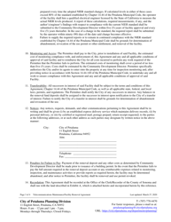 Telecommunications Maintenance/Facility Removal Agreement - City of Petaluma, California, Page 3