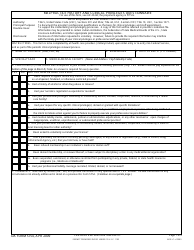 DA Form 5754 Malpractice History and Clinical Privileges Questionnaire