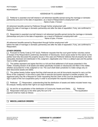Form RI-FL017 Addendum to Judgment - County of Riverside, California, Page 5
