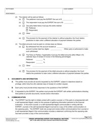 Form RI-FL069 Order Appointing Expert for Financial Matters - County of Riverside, California, Page 3