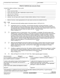 Form RI-A810 Citation (Abandonment) - County of Riverside, California, Page 2