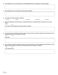 Form RI-JS003 Juror Questionnaire for Criminal Cases - County of Riverside, California, Page 13