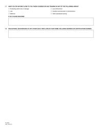 Form RI-JS003 Juror Questionnaire for Criminal Cases - County of Riverside, California, Page 2