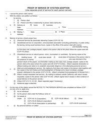 Form RI-A836B Notice of Alleged Paternity - County of Riverside, California, Page 2