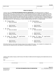 Form RI-JV015 Petition for Modification of Disposition - County of Riverside, California, Page 2