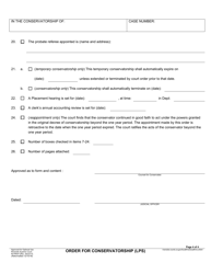 Form RI-PR047 Order for Conservatorship (Lps) - County of Riverside, California, Page 4