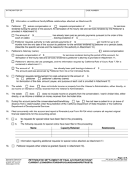 Form RI-PR033 Petition for Settlement of Final Account/Account Current (Conservatorships/Guardianships/Trusts) - County of Riverside, California, Page 3