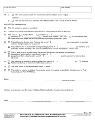 Form RI-PR033 Petition for Settlement of Final Account/Account Current (Conservatorships/Guardianships/Trusts) - County of Riverside, California, Page 4