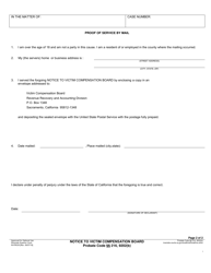 Form RI-PR039 Notice to Victim Compensation Board - County of Riverside, California, Page 2