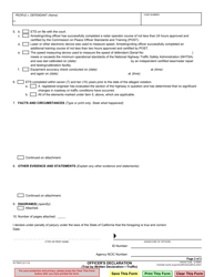 Form RI-TR007 Officer&#039;s Declaration - County of Riverside, California, Page 2