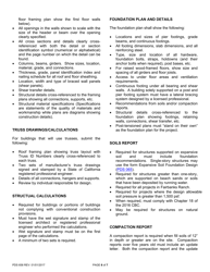 Form PDS658 Minimum Essential Plan Submittal Items for Single Family Dwellings and Accessory Structures - County of San Diego, California, Page 6