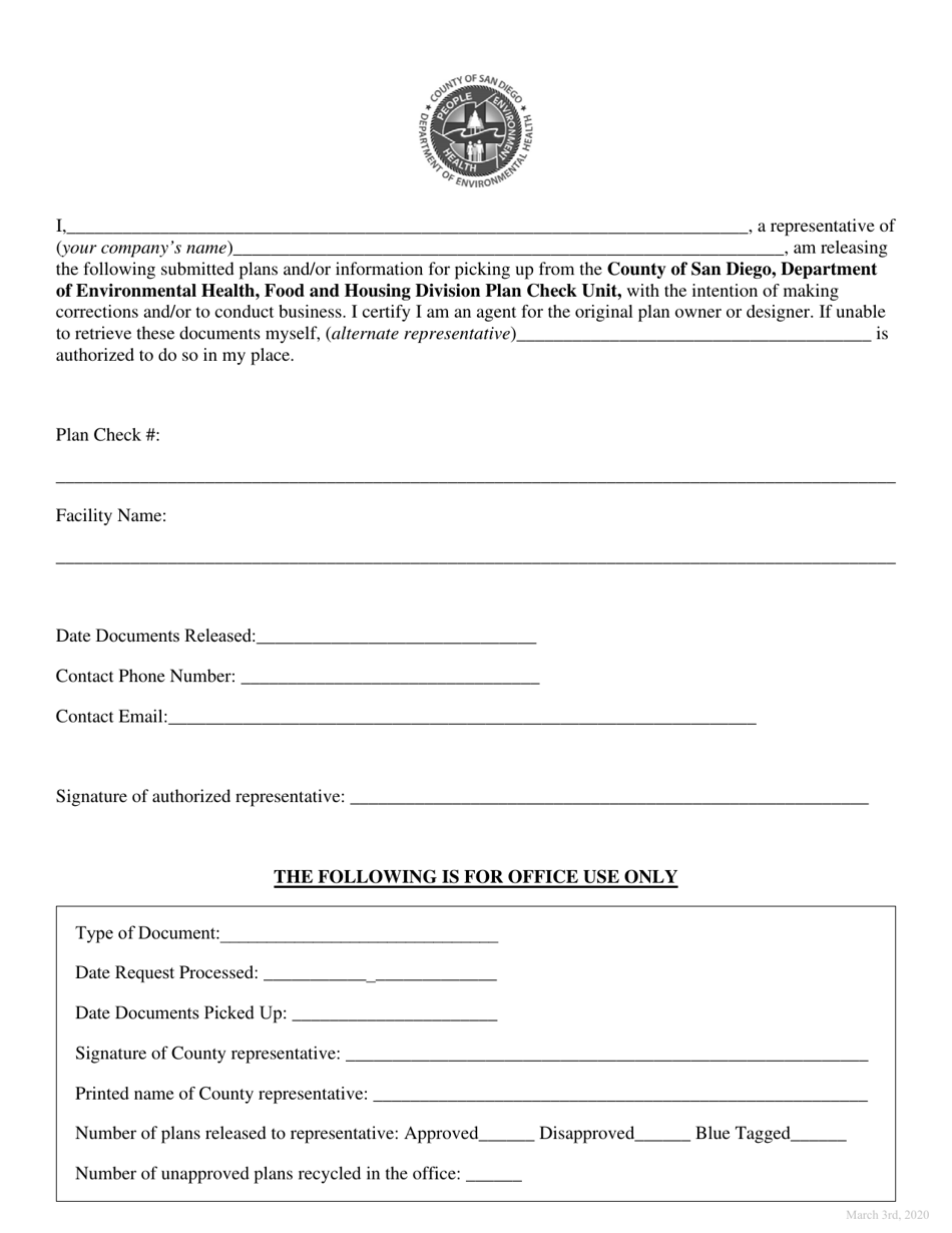 county-of-san-diego-california-release-form-for-plans-fill-out-sign