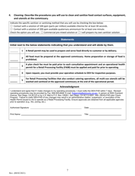 Retail Processing Standard Operating Procedures - County of San Diego, California, Page 7