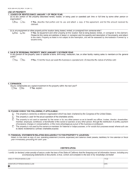 Form BOE-269-AH Claim for Veterans&#039; Organization Exemption - County of Riverside, California, Page 2