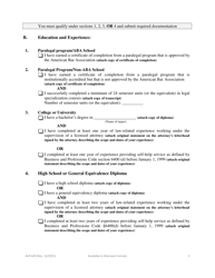 Form ACR620 Individual Registration as a Legal Document Assistant - County of Riverside, California, Page 2