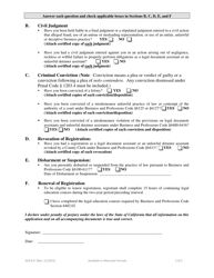 Form ACR617 Individual Registration as an Unlawful Detainer Assistant - County of Riverside, California, Page 2